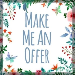 Reasonable offers welcomed!